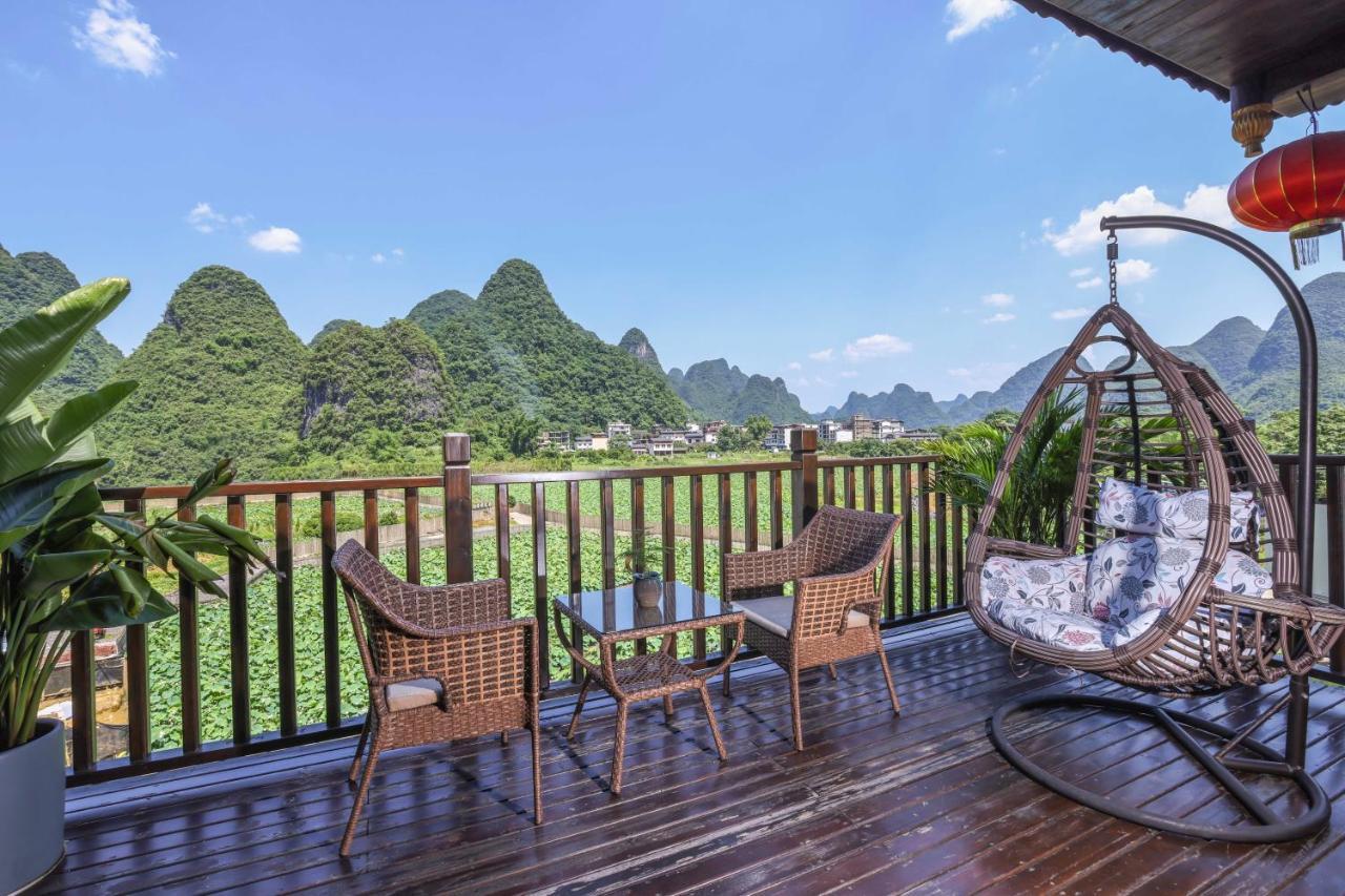 Maison d'hôtes Yangshuo Tea Cozy--One Way Free Pick Up From Airport Or Ts 4 Nights Extérieur photo
