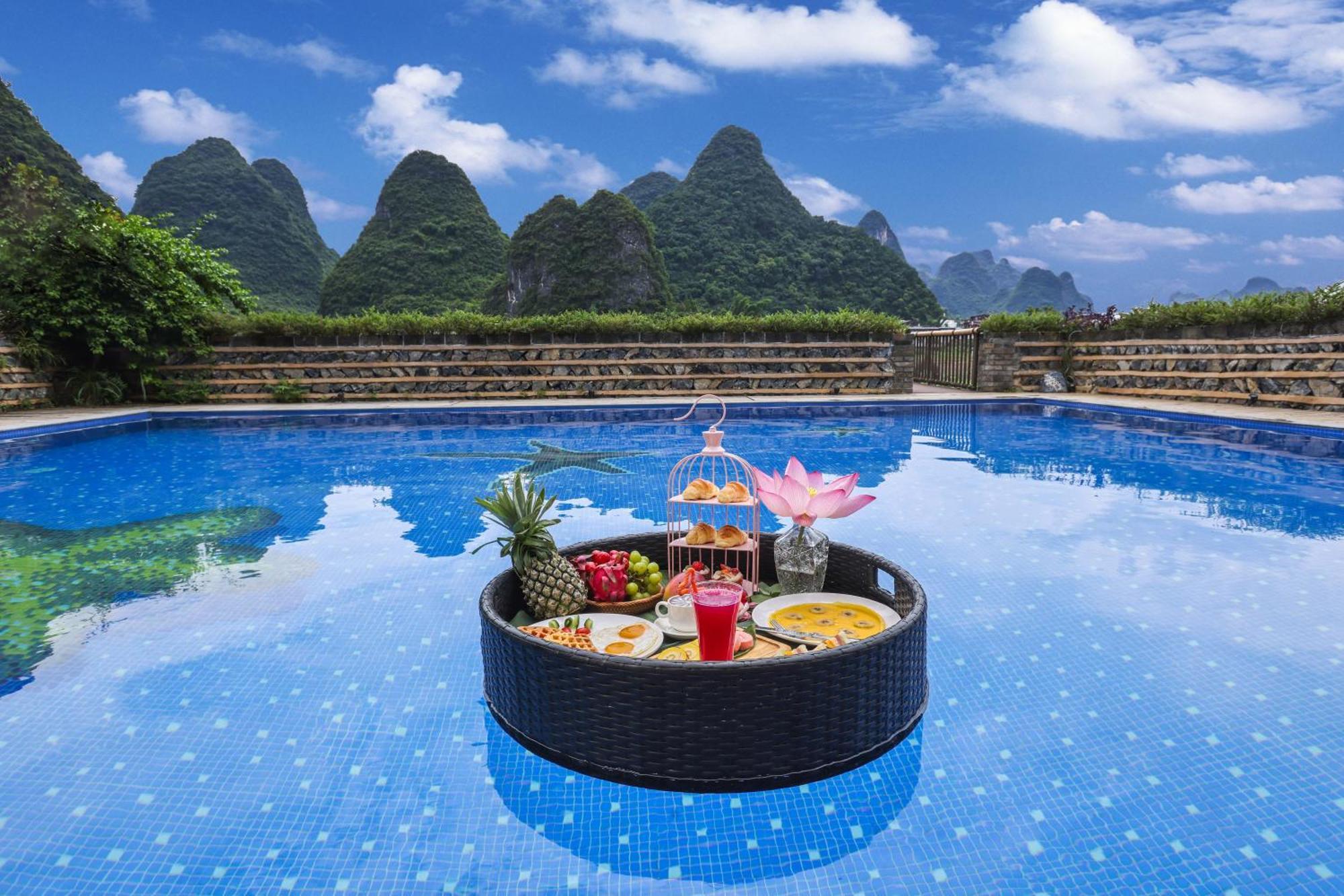 Maison d'hôtes Yangshuo Tea Cozy--One Way Free Pick Up From Airport Or Ts 4 Nights Extérieur photo