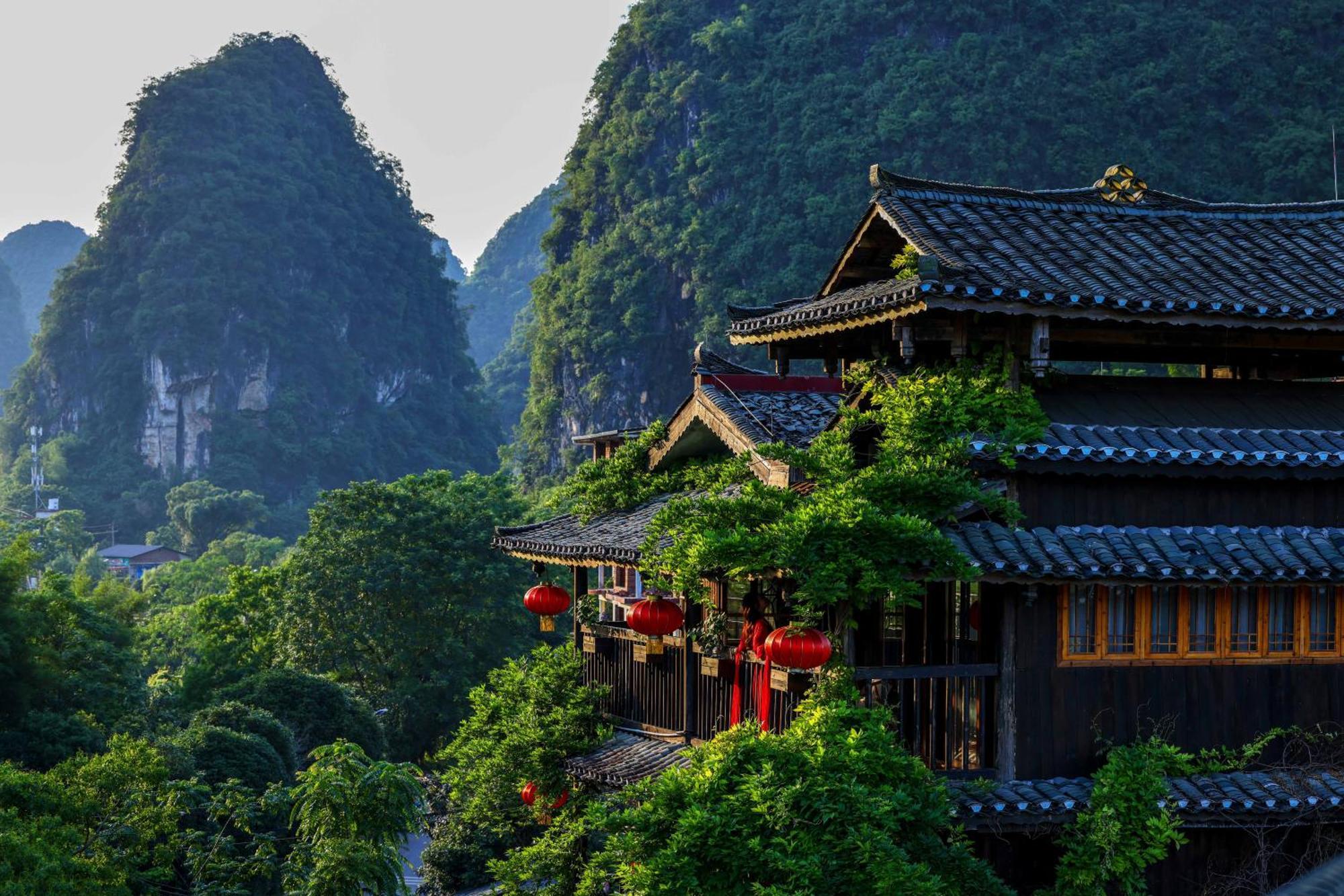 Maison d'hôtes Yangshuo Tea Cozy--One Way Free Pick Up From Airport Or Ts 4 Nights Extérieur photo